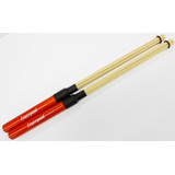 Baqueta Rod Liverpool Hot-pop Rods Medium Com Cerdas De Marf