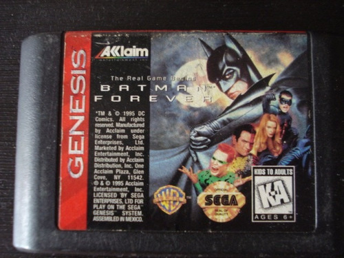 Batman Forever Sega Génesis