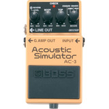 Boss Ac3 Pedal Simulador De Guitarra Acustica Acoustic