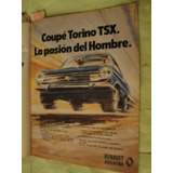 Publicidad Torino Coupe Tsx Año 1978