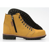 Bota Coturno Adventure Worker 100% Em Couro Galway 7051