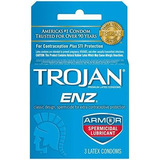 Trojan Enz Spermicidal Condom 3 Conde