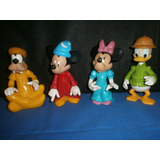 Lote De 4 Muñecos Mickey Mouse Disney Mc Donalds Decada '90