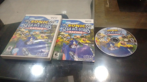 Sonic All Stars Racing Completo Para Nintendo Wii,excelente