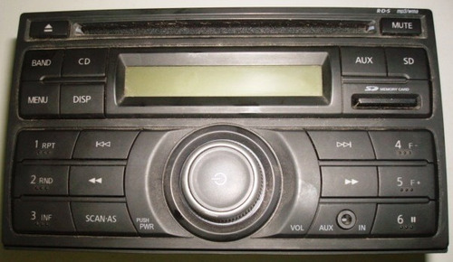 Radio Cd Player Mp3 Ssd Nissan Livina, March,tiida, Frontier