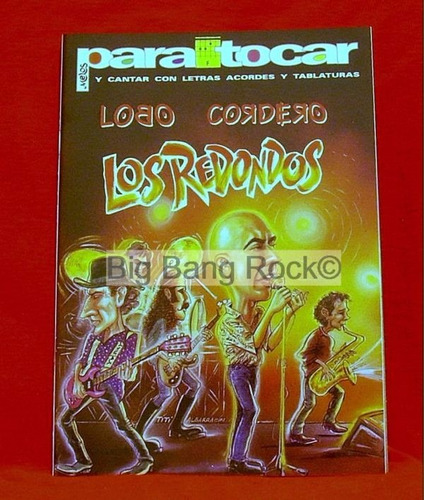 Cancionero Patricio Rey Lobo Cordero ( Eshop Big Bang Rock )