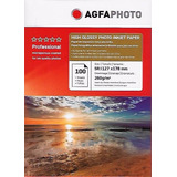 Papel Foto 13x18 Microporo Highglossy Agfa Profes 260gr 100h