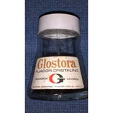 Antiguo Frasco De Glostora   Fijador Cristalino   Vintage