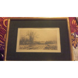 Grabado Antiguo , Original , Firmado