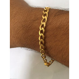 Pulseira Ouro 18k-750 Peso: 15.2 Gr. Tam: 21,5 Cm.-unisex.