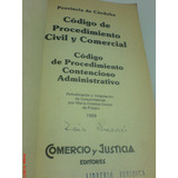 Codigo De Procedimiento Civil Y Comercial(prov. Cordoba)unic