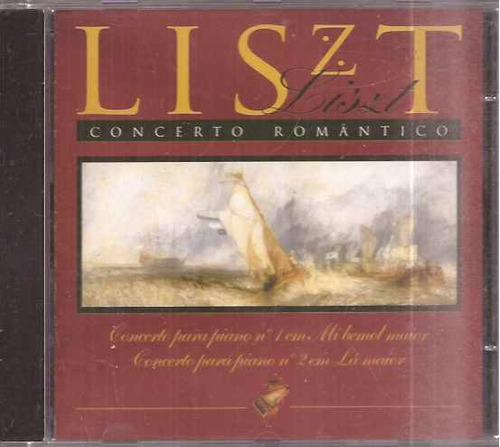 Cd Original - Liszt Concerto Romântico Concerto Para Piano