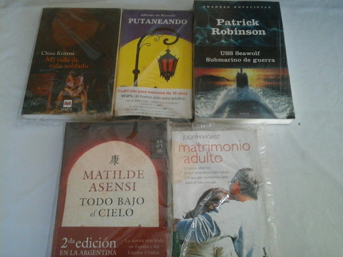 Lote De Libros 1 - 5 Ejs