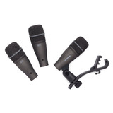 Microfono Samson Dk-703 Kit Bateria Con Estuche Rigido
