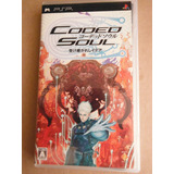 Playstation Psp Coded Soul Videogame Anime Rpg Juego