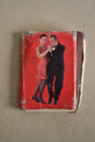 Antigua Caja De Fosforos De Carton Marca Gardes Pareja Tango