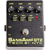 Pedal Preamp Sansamp Gt-2 Para Guitarra British Mesa