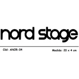 Adesivo Sintetizador Clavia Nord Stage Synth - Anor-04