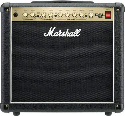Marshall Dsl15 Amplificador Totalmente Valvular 15 Watts