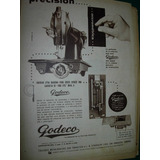 Publicidad Vintage Clipping Maquinas De Coser Godeco Precisi