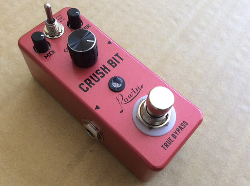 Rowin Pedal Crush Bit Sampler Lofi Efecto Guitarra Mooer