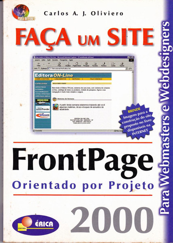 Frontpage Faça Um Site Para Webmasters E Webdesigners