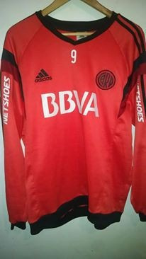 Buzo Rojo 2013 #09 River Plate adidas Cambio