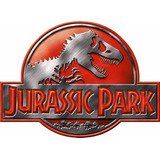 Kit Com 3 Adesivos  Jurassic Park 3    (1 Maior + 2 Menores)