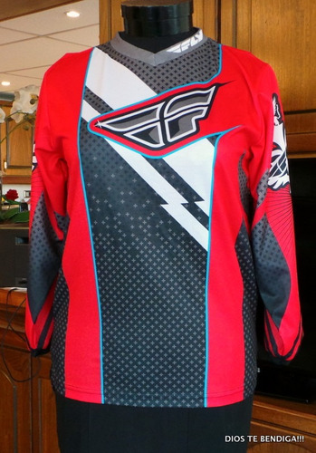 F16 Fly Racing Polera Motocross Talla S