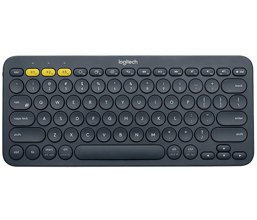 Teclado Logitech K380 Negro Bluetooth Dispositivo Android Bt