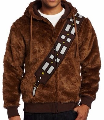 Chamarra De Chewbacca Star Wars C/ Gorro. Talla L