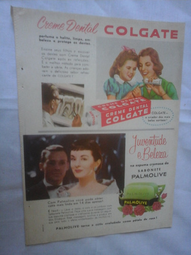 Propaganda Antiga Sabonete Palmolive