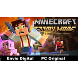 Mincraft Story Mode Original Pc Ep 1, 2, 3 E 4