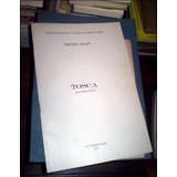 Puccini: Tosca / Programa Teatro Colon _ Temporada 1972
