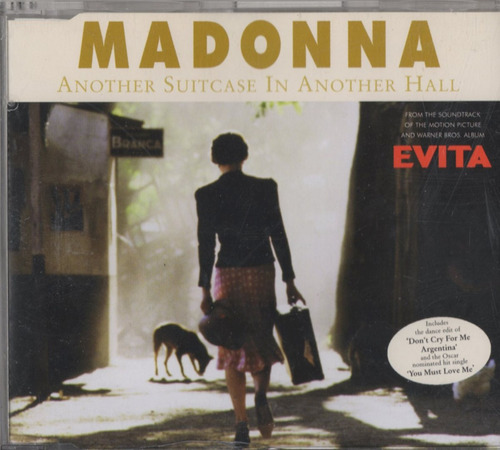 Madonna Another Suitcase In Another Hall Single Cd Eu