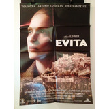 Afiche De Cine Original - Evita - Madonna - Antonio Banderas