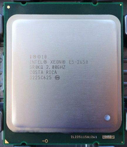 Intel Xeon E5-2650v1 2ghz 8 Core 95w Socket Lga 2011