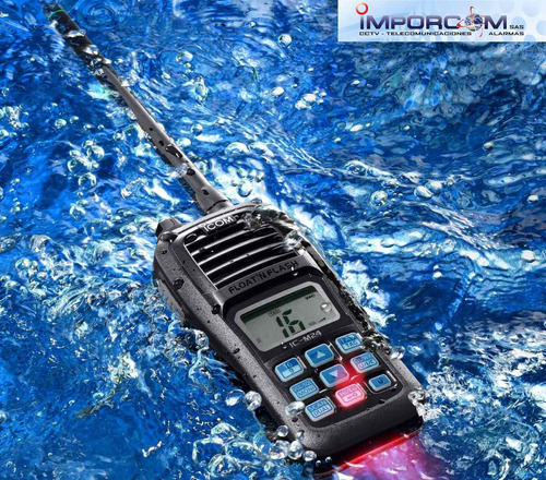 Radio Telefono Marino Icom Ic M25 Vhf Hecho En Japon Flota