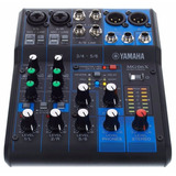 Yamaha Mg06x Consola Mixer Sonido 6 Canales Con Efectos