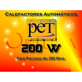 Calefactor Automático De 200w P/acuarios A Partir De 100l