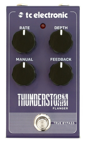 Tc Electronic Thunderstorm Flanger Pedal Analogo