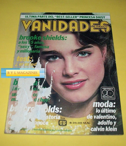 Brooke Shields Revista Vanidades 1981 Rocio Jurado