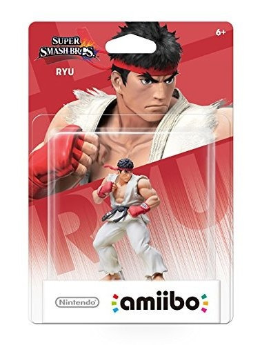 Ryu Amiibo (super Smash Bros De La Serie)