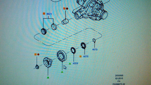 Cuplon De Diferencial Trasero Ford F250 F350  6.2 2011-2016 Foto 6