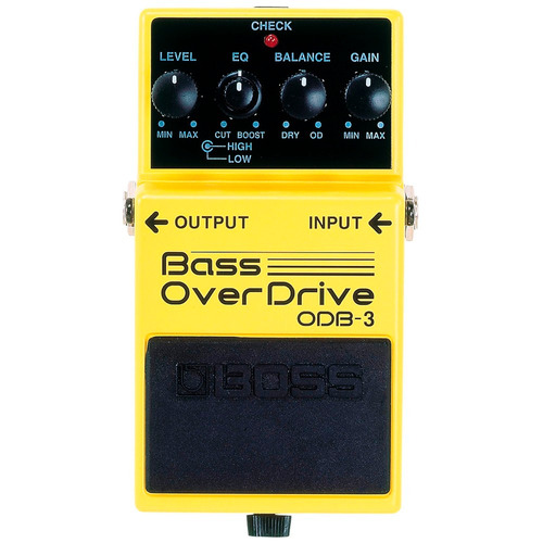 Pedal Boss Odb-3 Bass Overdrive P/ Baixo Pronta Entrega