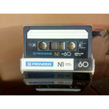 Cassette Audio Pioneer Vintage Raro
