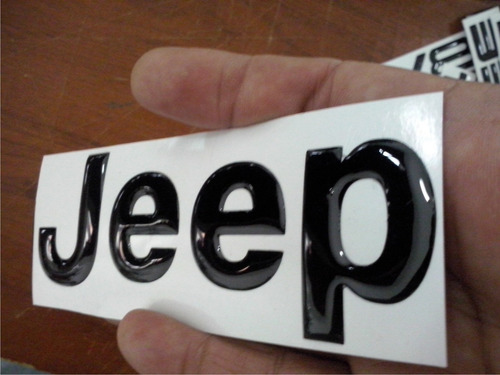 Kit Emblema Jeep Grand Cherokee Laredo Edicion Negro Foto 2