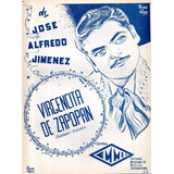 Virgencita De Zapopan Jose Alfredo Jimenez Partitura