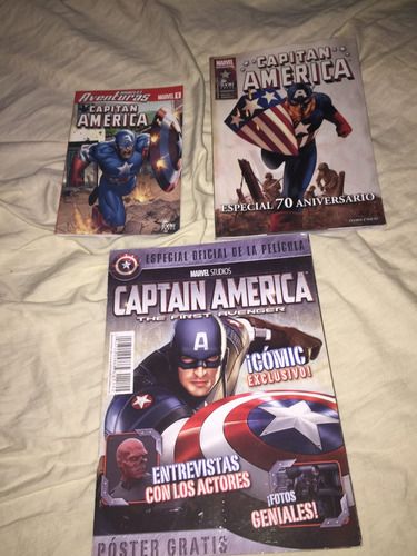 Lote Comic Capitan América