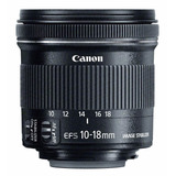 Lente Canon 10-18mm F4.5-5.6 Is Stm Envio Hoje Mesmo!